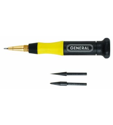 Carbide Scriber and Awl Set, 3 Interchangeable Tips