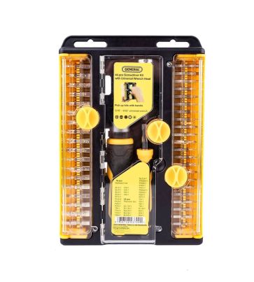 44 Pieces Screwdriver Kit with Universal Wrench Head