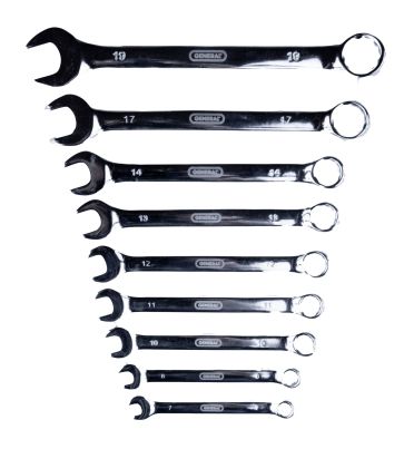 Wrench Set (Metric), 9 Pieces